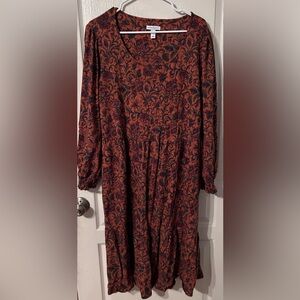 Canyon Retreat Sz 2X Dress w/Pockets- Worn Once!